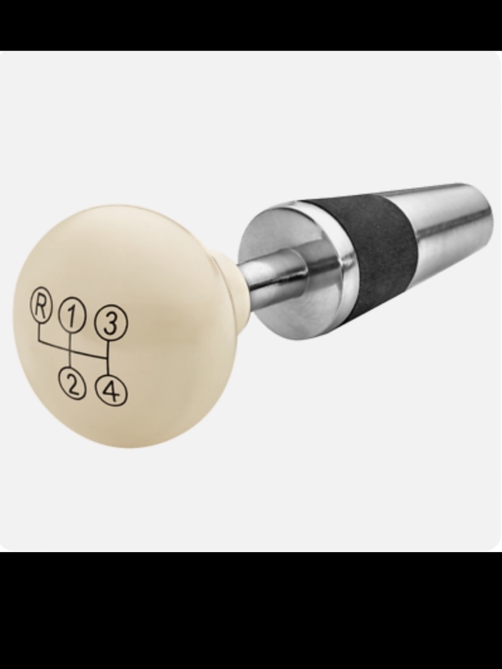 Mercedes-Benz Wine Stopper Bottle Cap Gear Shift Knob Cream 300SL